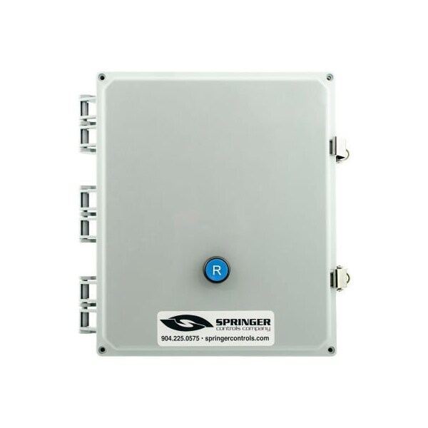 Springer Controls Co NEMA 4X Enclosed Motor Starter, 65A, 3PH, Reset Button, 24-60V, 50-60A AF6506R2K-1S - main